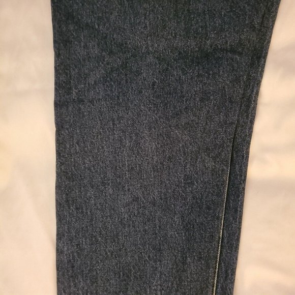 Lee Womens Blue 5 Pocket High Waist Tapered Leg Cotton Denim Original Jeans 14 M - Picture 6 of 12